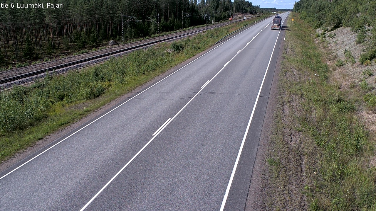 Kelikamerat Kuva Tie 6 Luumäki Pajari, Luumäki, Etelä-Karjala