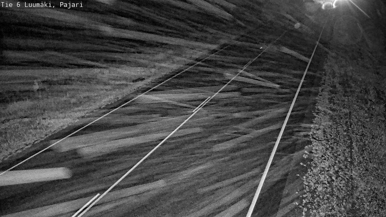 Weather Camera Image Road 6 Luumäki Pajari, Luumäki, Etelä-Karjala