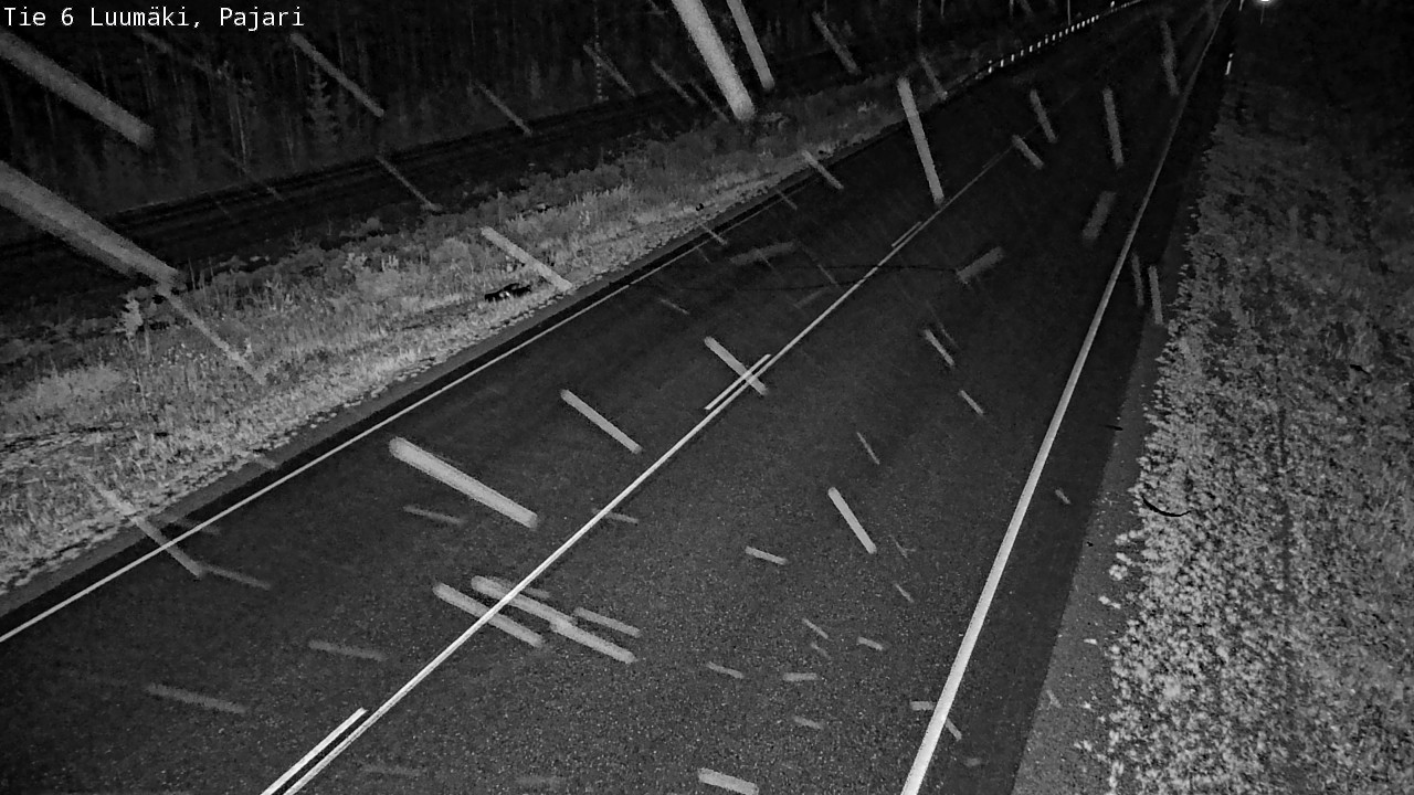 Weather Camera Image Road 6 Luumäki Pajari, Luumäki, Etelä-Karjala