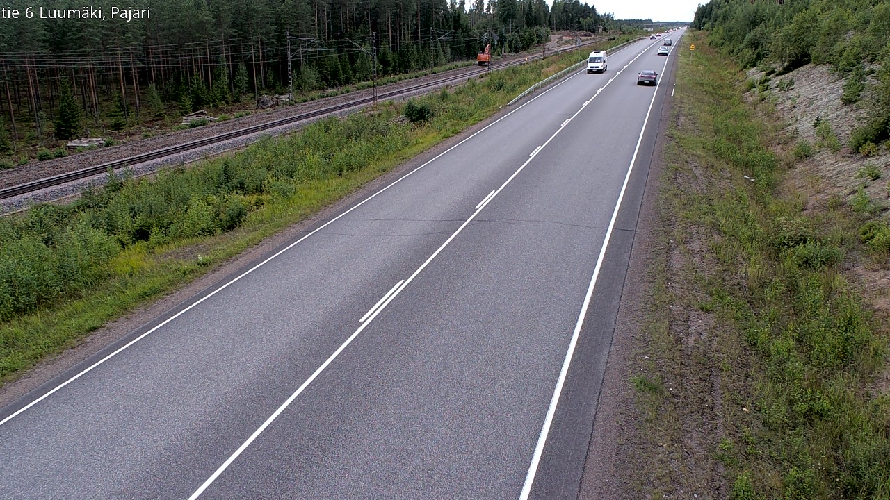 Kelikamerat Kuva Tie 6 Luumäki Pajari, Luumäki, Etelä-Karjala