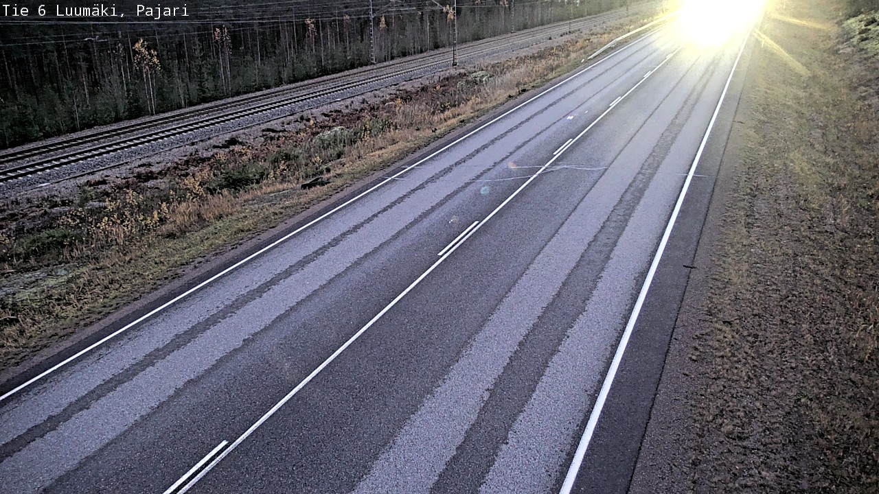 Kelikamerat Kuva Tie 6 Luumäki Pajari, Luumäki, Etelä-Karjala
