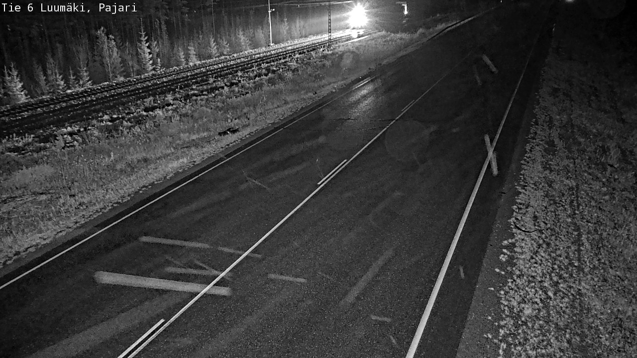 Weather Camera Image Road 6 Luumäki Pajari, Luumäki, Etelä-Karjala