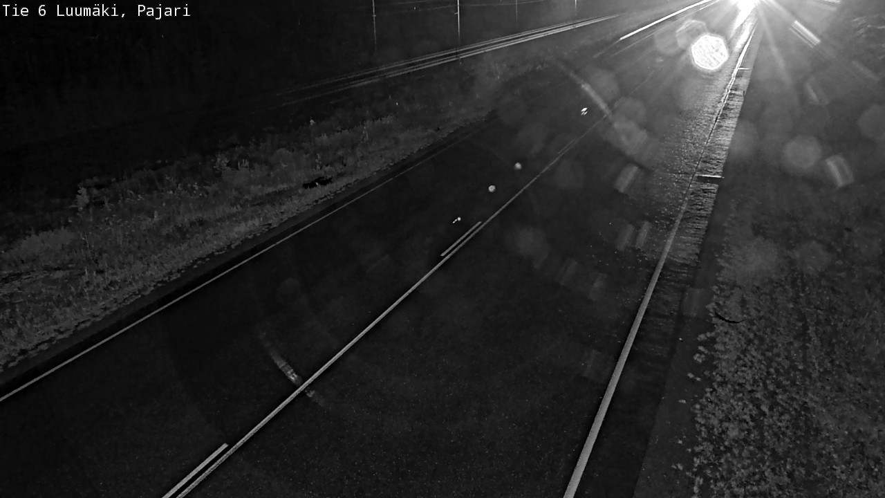 Weather Camera Image Road 6 Luumäki Pajari, Luumäki, Etelä-Karjala