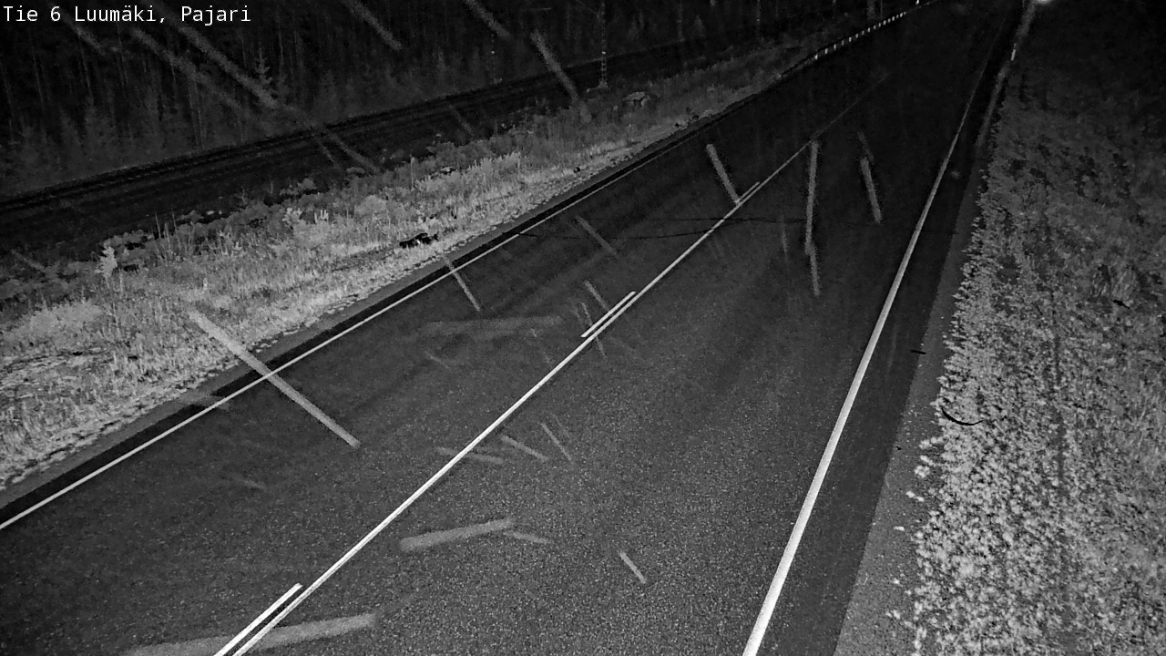 Weather Camera Image Road 6 Luumäki Pajari, Luumäki, Etelä-Karjala