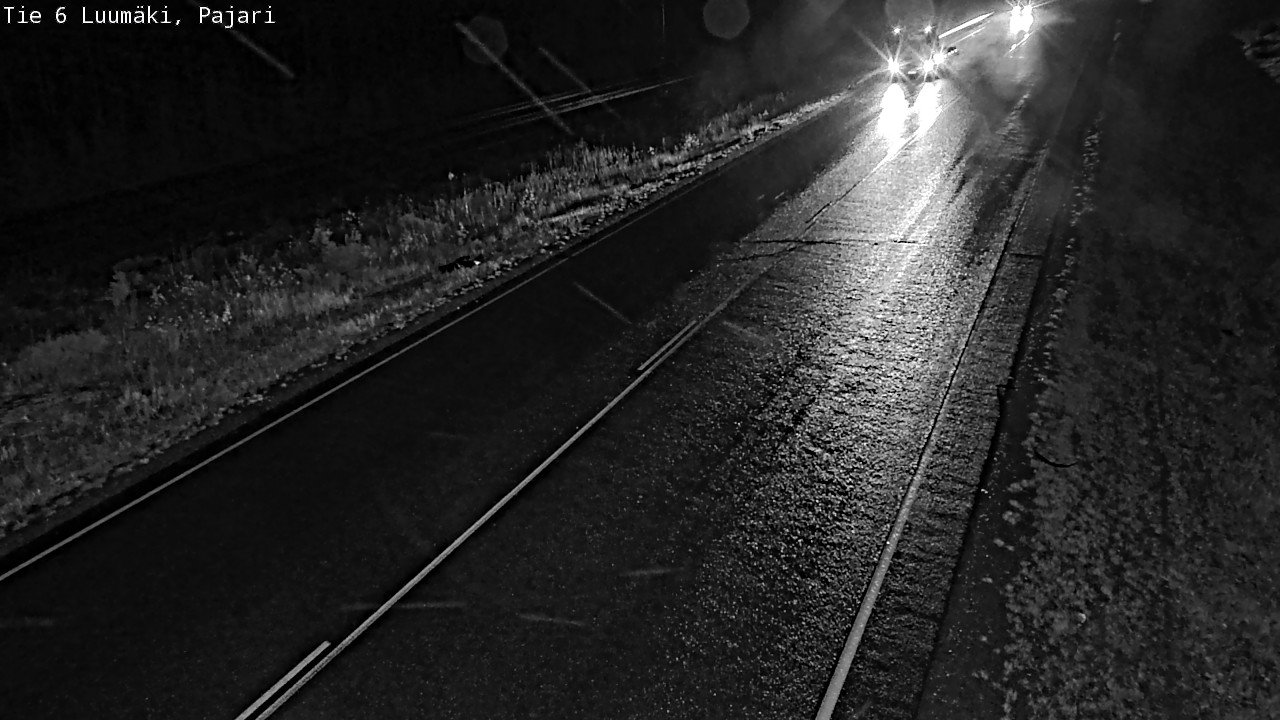 Weather Camera Image Road 6 Luumäki Pajari, Luumäki, Etelä-Karjala