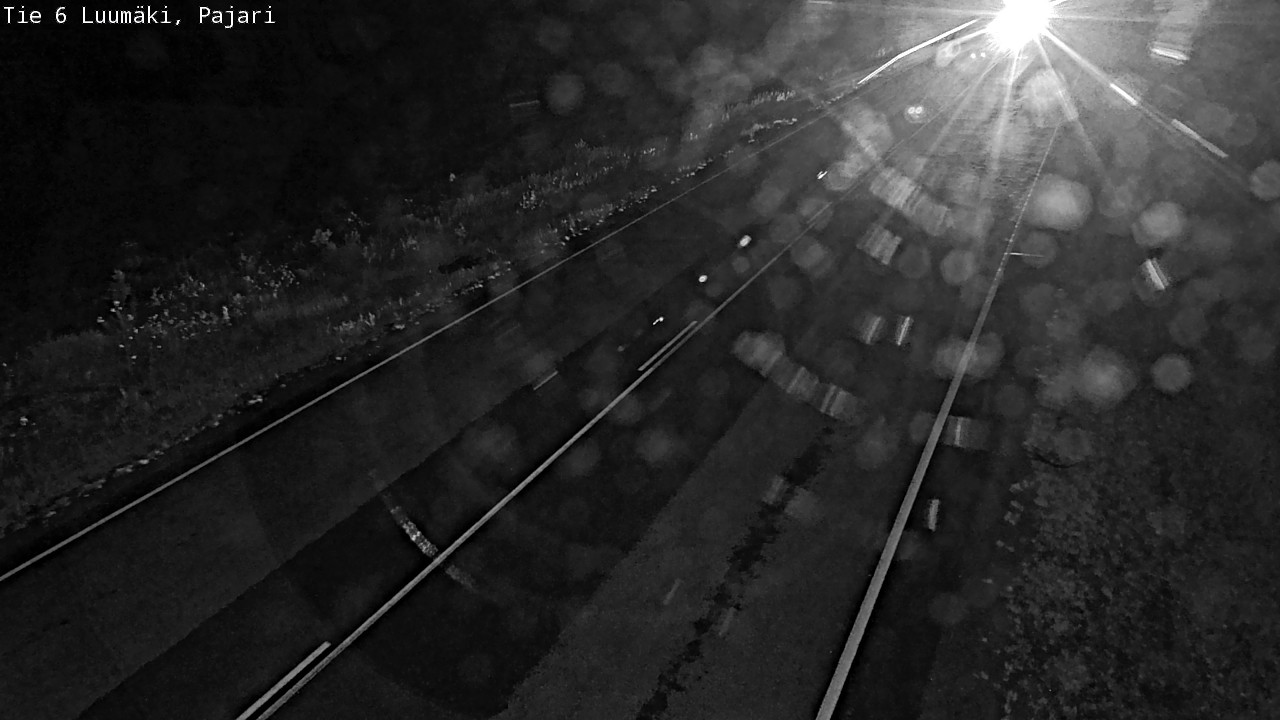 Weather Camera Image Road 6 Luumäki Pajari, Luumäki, Etelä-Karjala