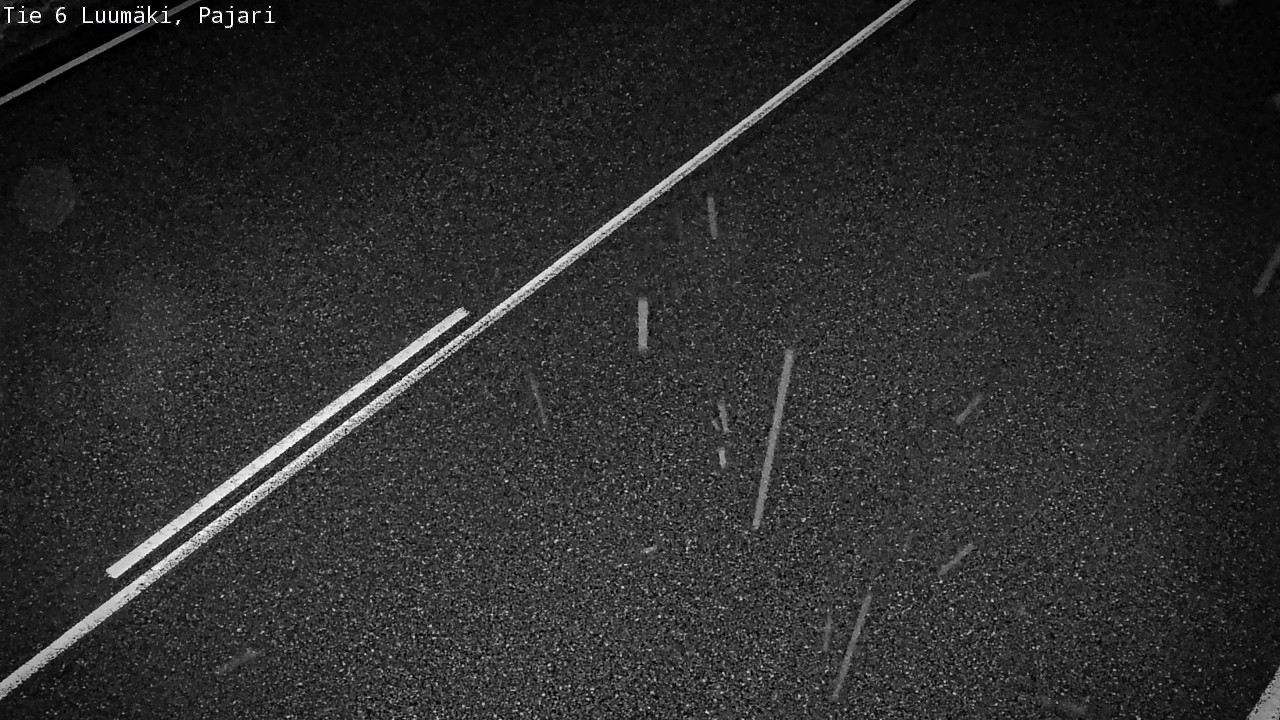Weather Camera Image Road 6 Luumäki Pajari, Luumäki, Etelä-Karjala