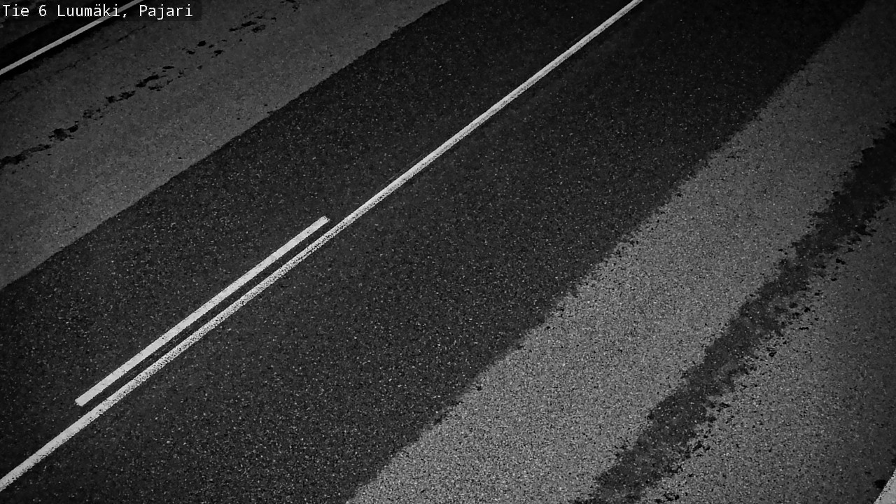 Weather Camera Image Väg 6 Luumäki Pajari, Luumäki, Etelä-Karjala