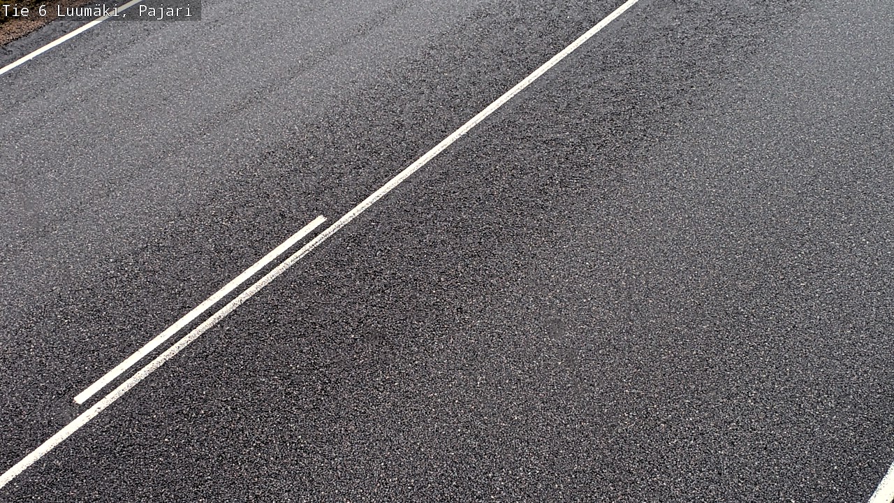 Weather Camera Image Väg 6 Luumäki Pajari, Luumäki, Etelä-Karjala