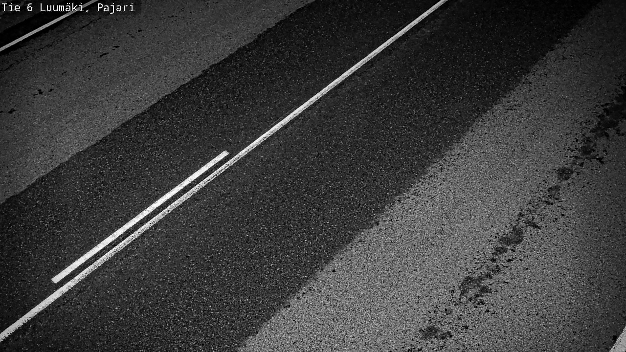 Weather Camera Image Väg 6 Luumäki Pajari, Luumäki, Etelä-Karjala