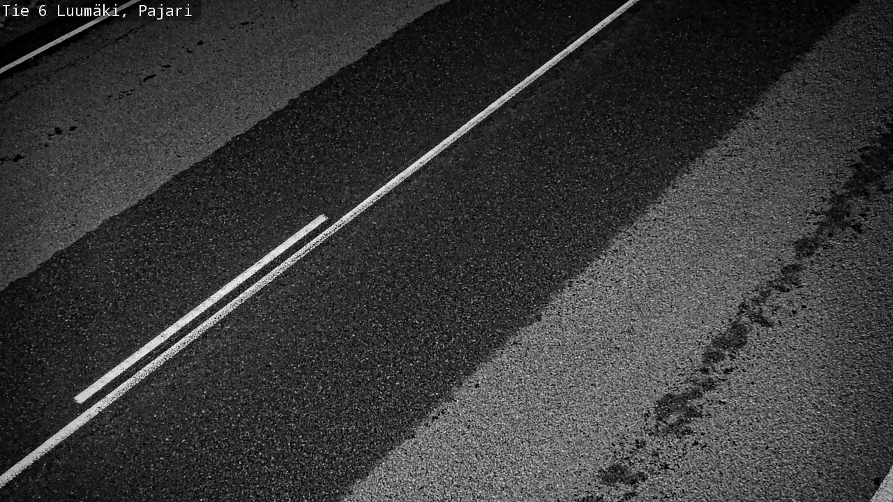 Weather Camera Image Väg 6 Luumäki Pajari, Luumäki, Etelä-Karjala