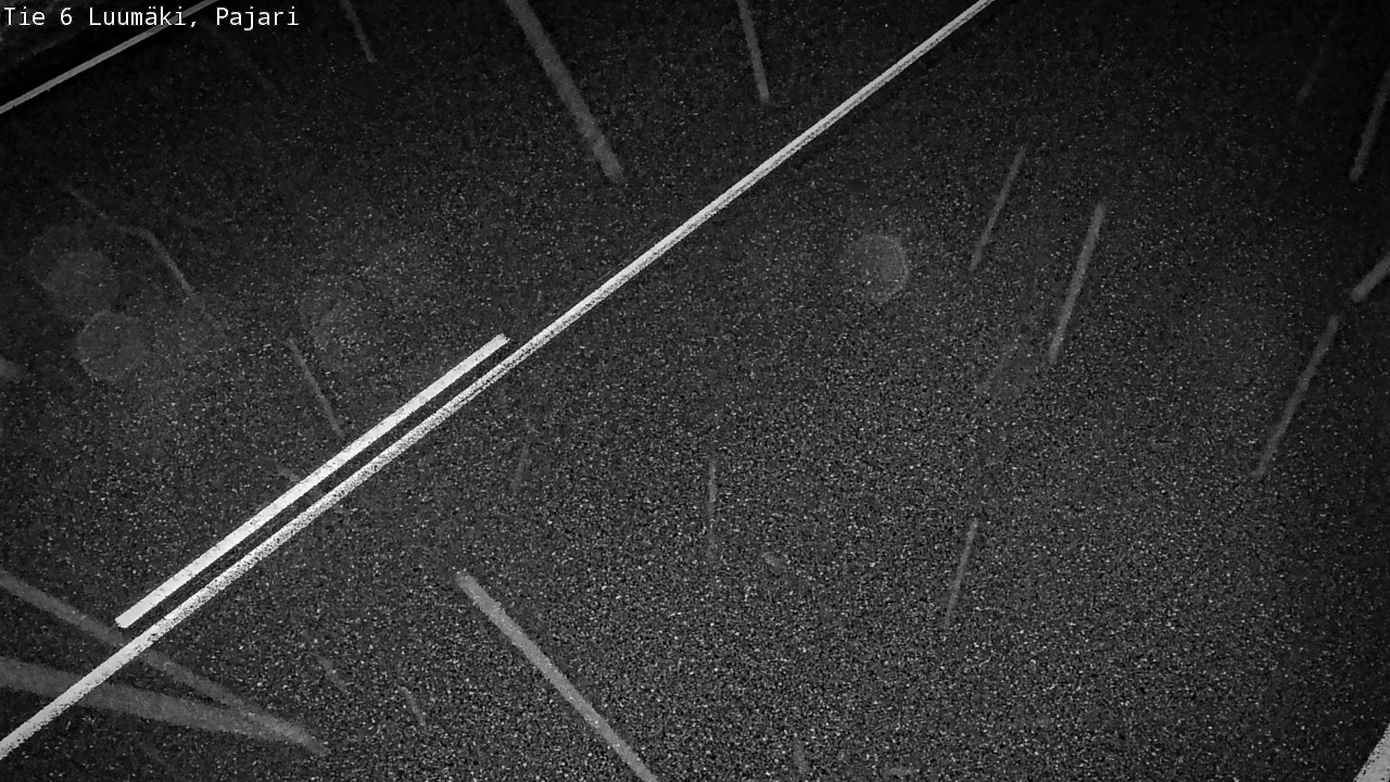 Weather Camera Image Road 6 Luumäki Pajari, Luumäki, Etelä-Karjala