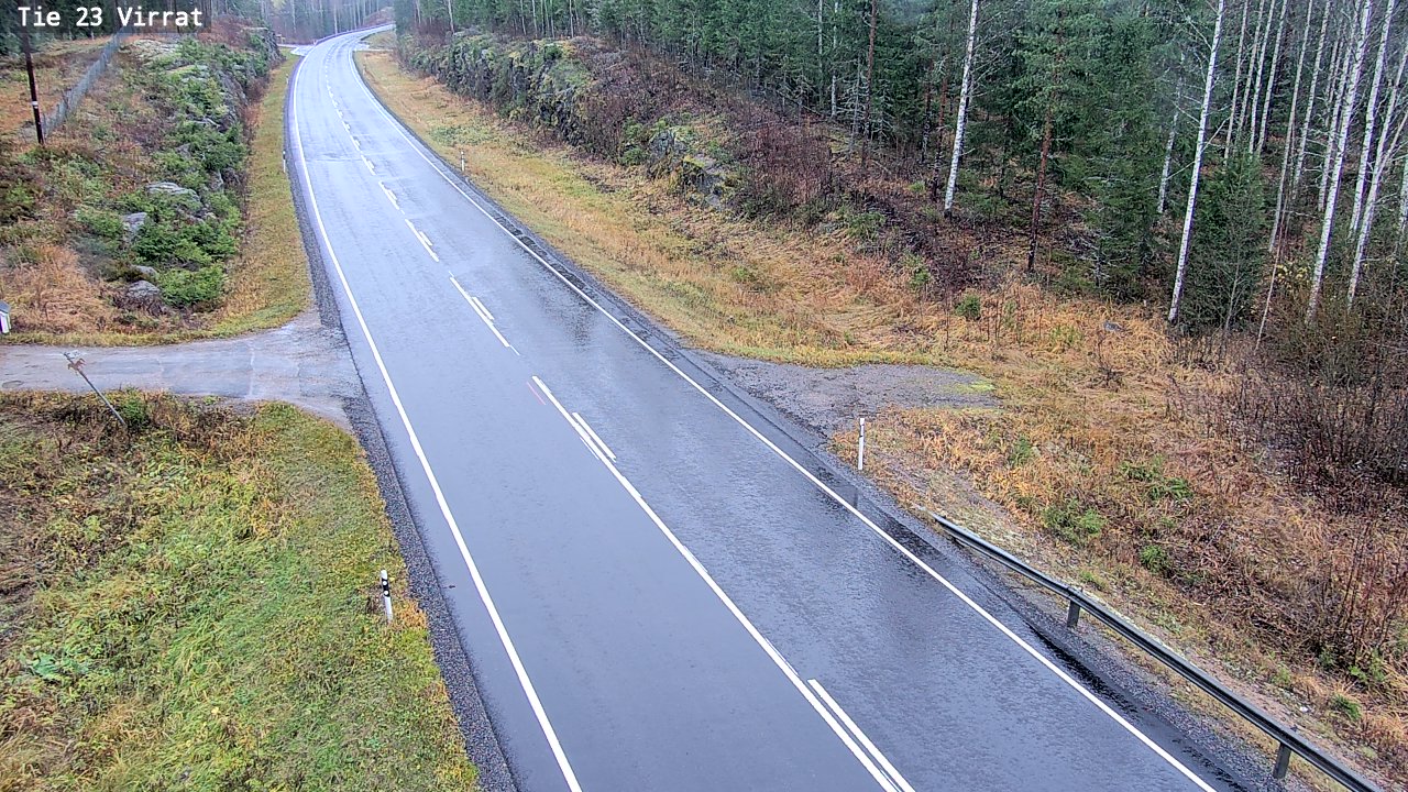 Weather Camera Image Väg 23 Virdois, Virrat, Pirkanmaa
