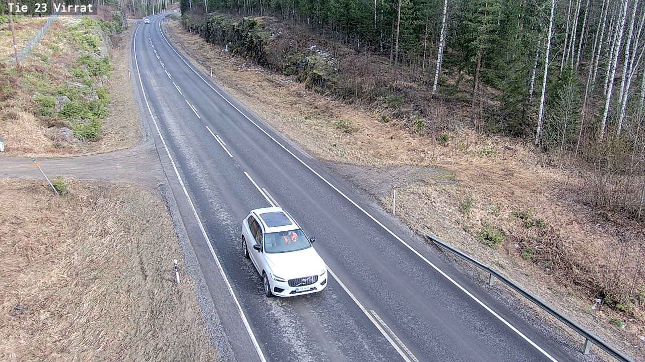 Weather Camera Image Väg 23 Virdois, Virrat, Pirkanmaa