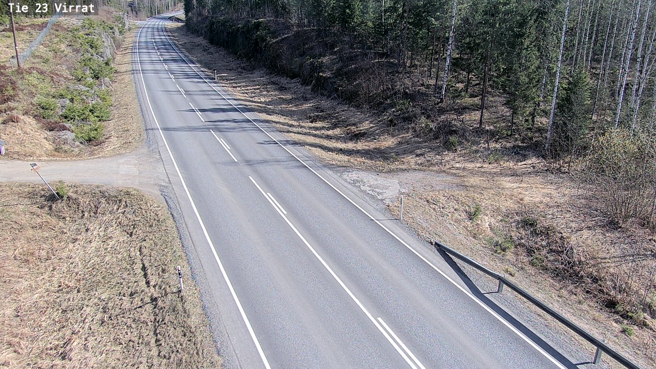 Weather Camera Image Väg 23 Virdois, Virrat, Pirkanmaa