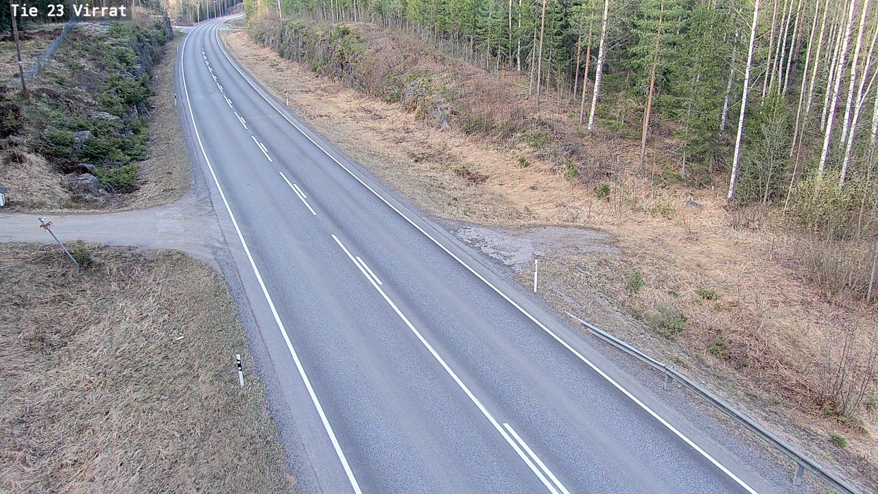 Weather Camera Image Väg 23 Virdois, Virrat, Pirkanmaa