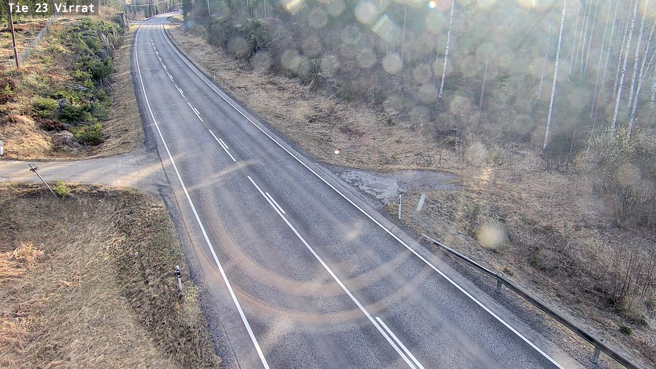 Weather Camera Image Väg 23 Virdois, Virrat, Pirkanmaa