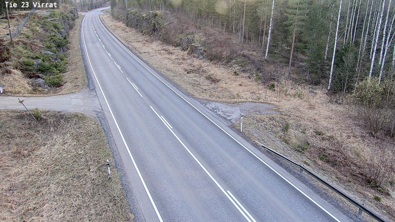 Weather Camera Image Väg 23 Virdois, Virrat, Pirkanmaa