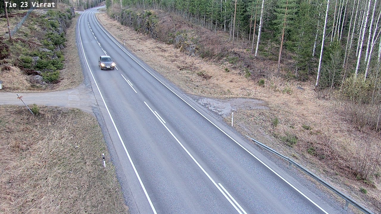 Weather Camera Image Väg 23 Virdois, Virrat, Pirkanmaa
