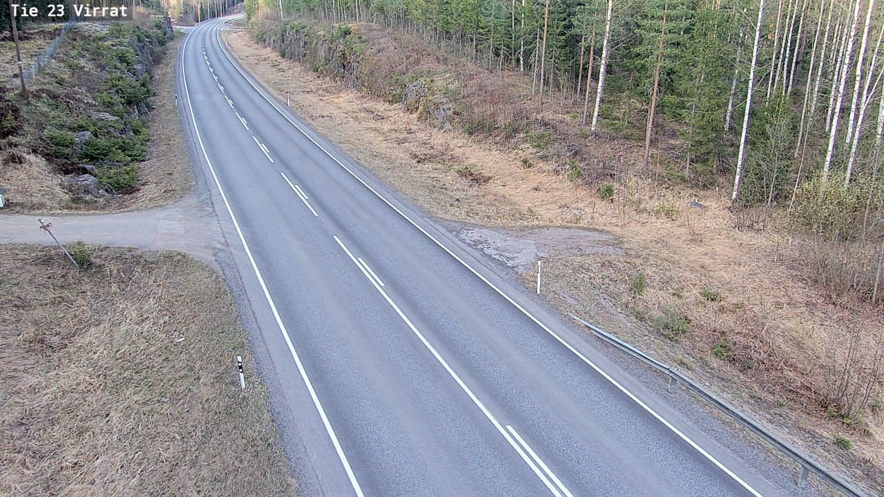 Weather Camera Image Väg 23 Virdois, Virrat, Pirkanmaa