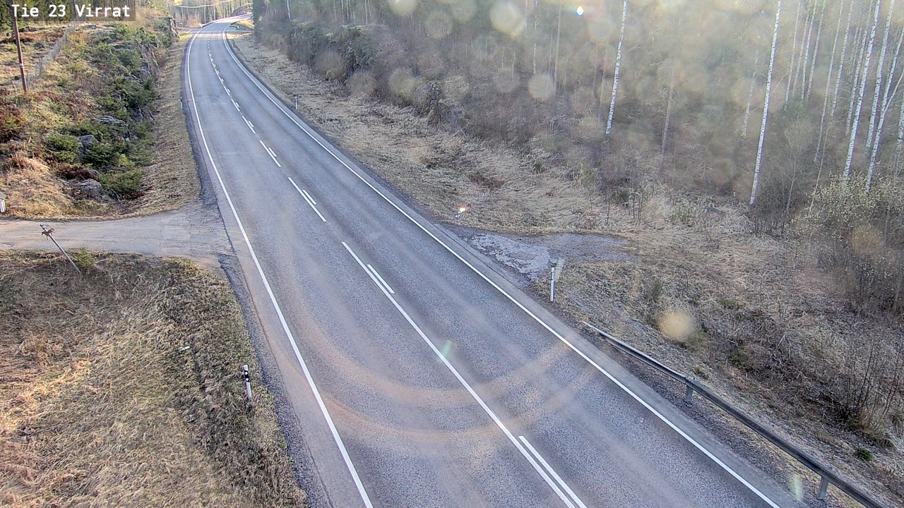 Weather Camera Image Väg 23 Virdois, Virrat, Pirkanmaa