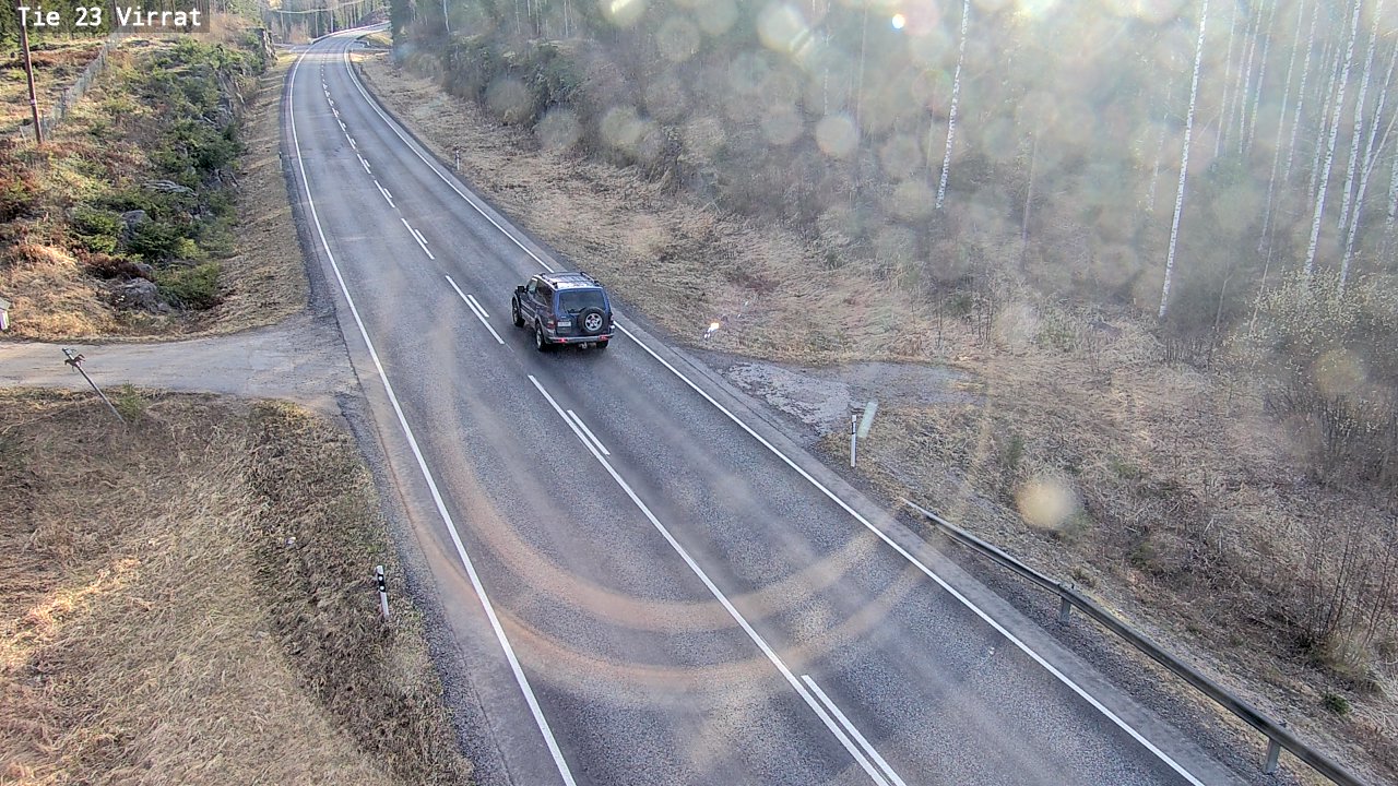 Weather Camera Image Väg 23 Virdois, Virrat, Pirkanmaa