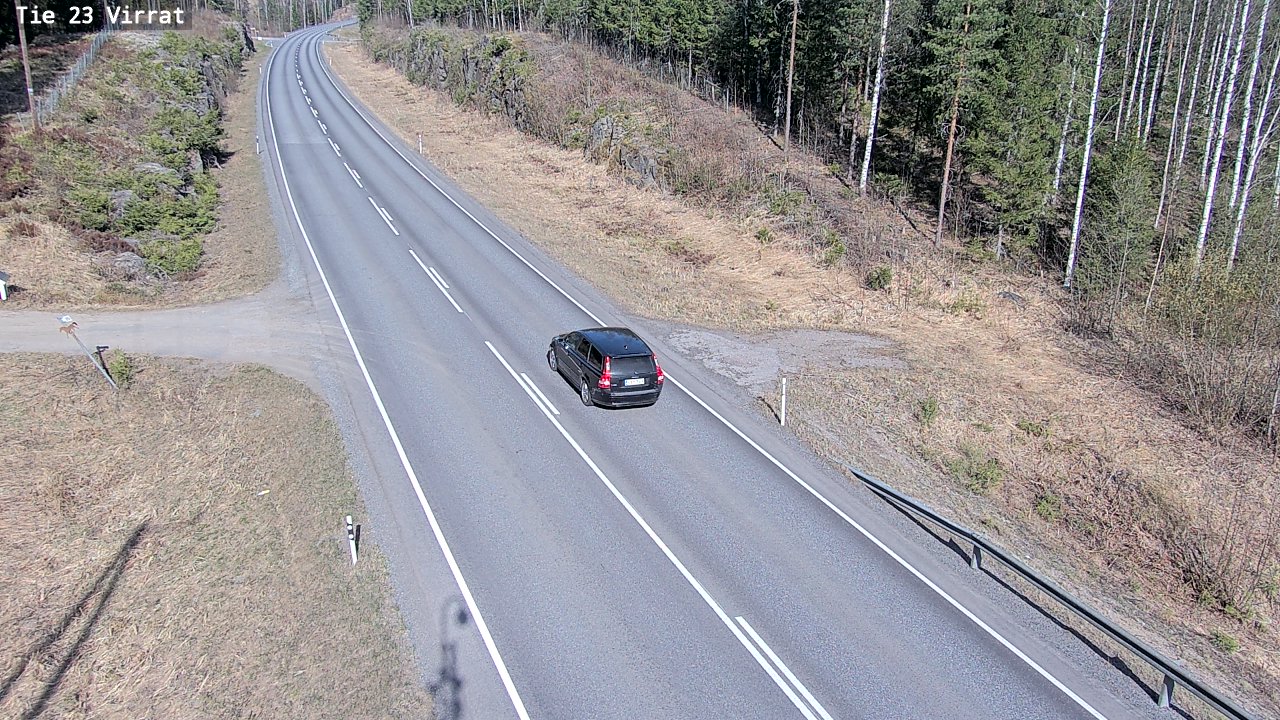 Weather Camera Image Väg 23 Virdois, Virrat, Pirkanmaa