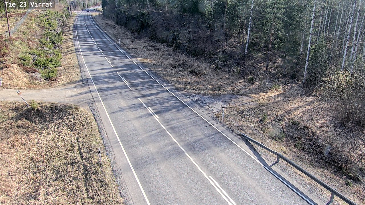 Weather Camera Image Väg 23 Virdois, Virrat, Pirkanmaa