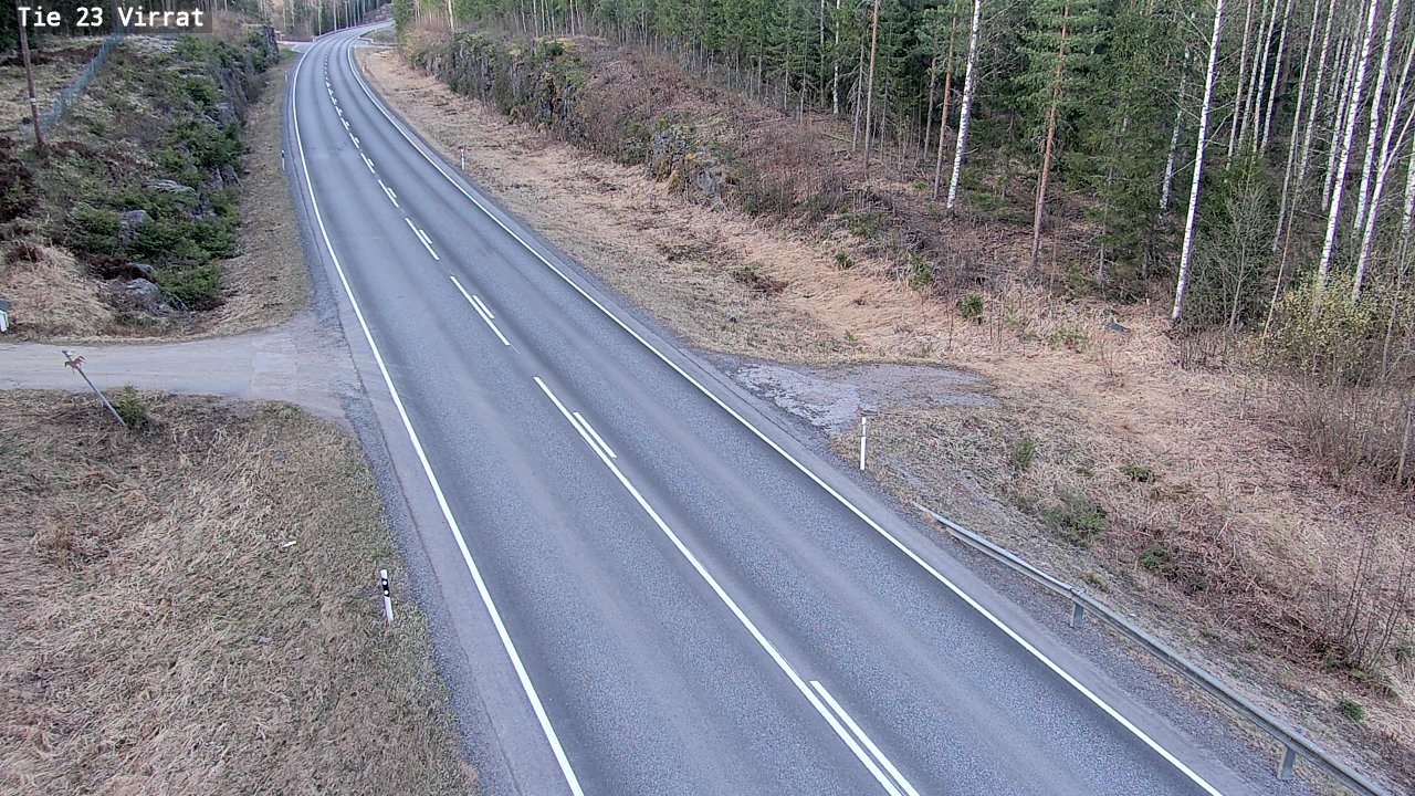 Weather Camera Image Väg 23 Virdois, Virrat, Pirkanmaa