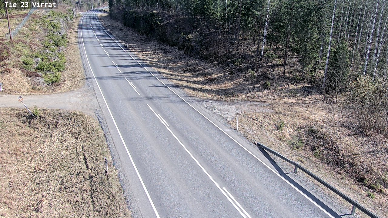 Weather Camera Image Väg 23 Virdois, Virrat, Pirkanmaa