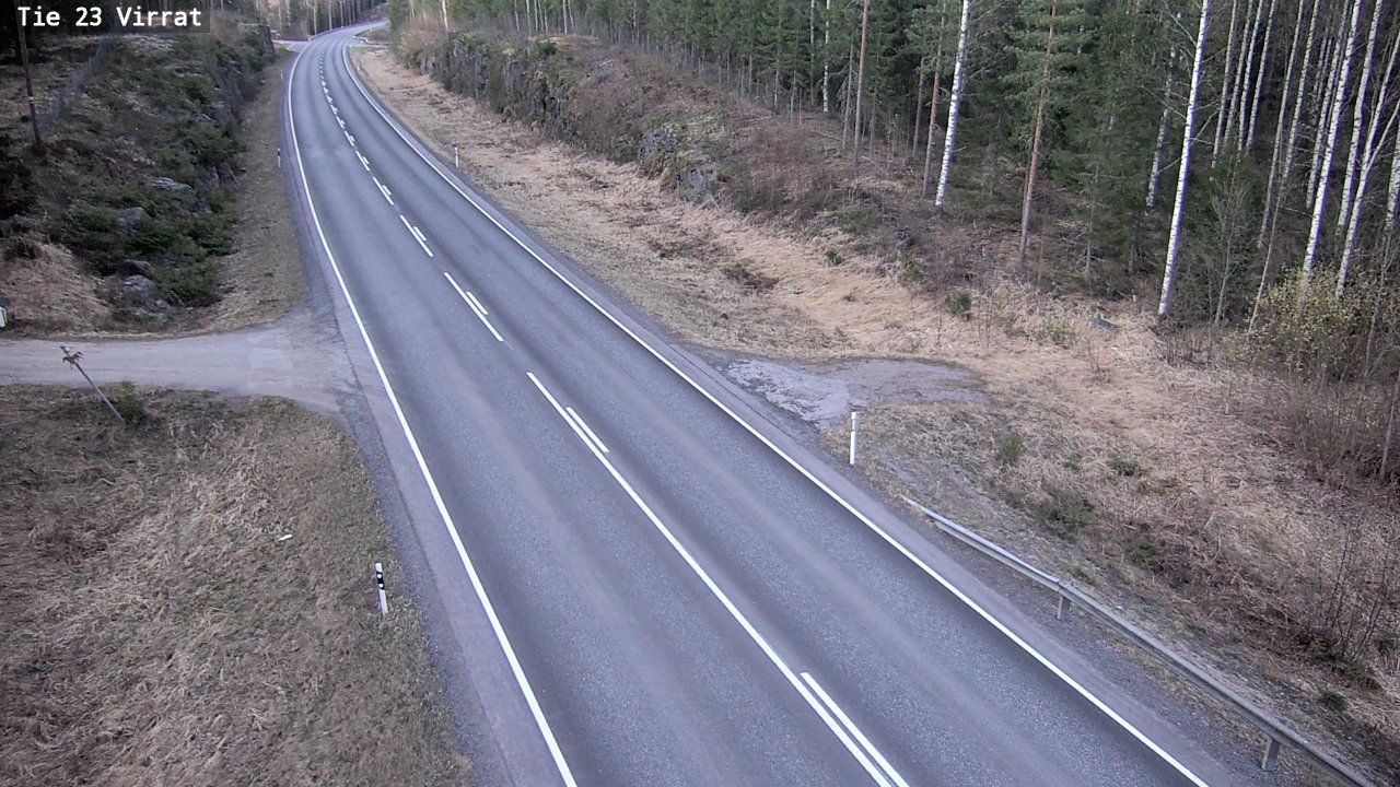 Weather Camera Image Väg 23 Virdois, Virrat, Pirkanmaa