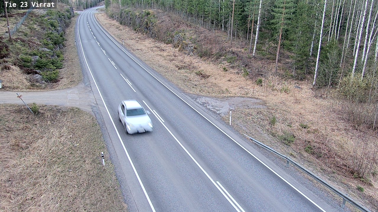 Weather Camera Image Väg 23 Virdois, Virrat, Pirkanmaa