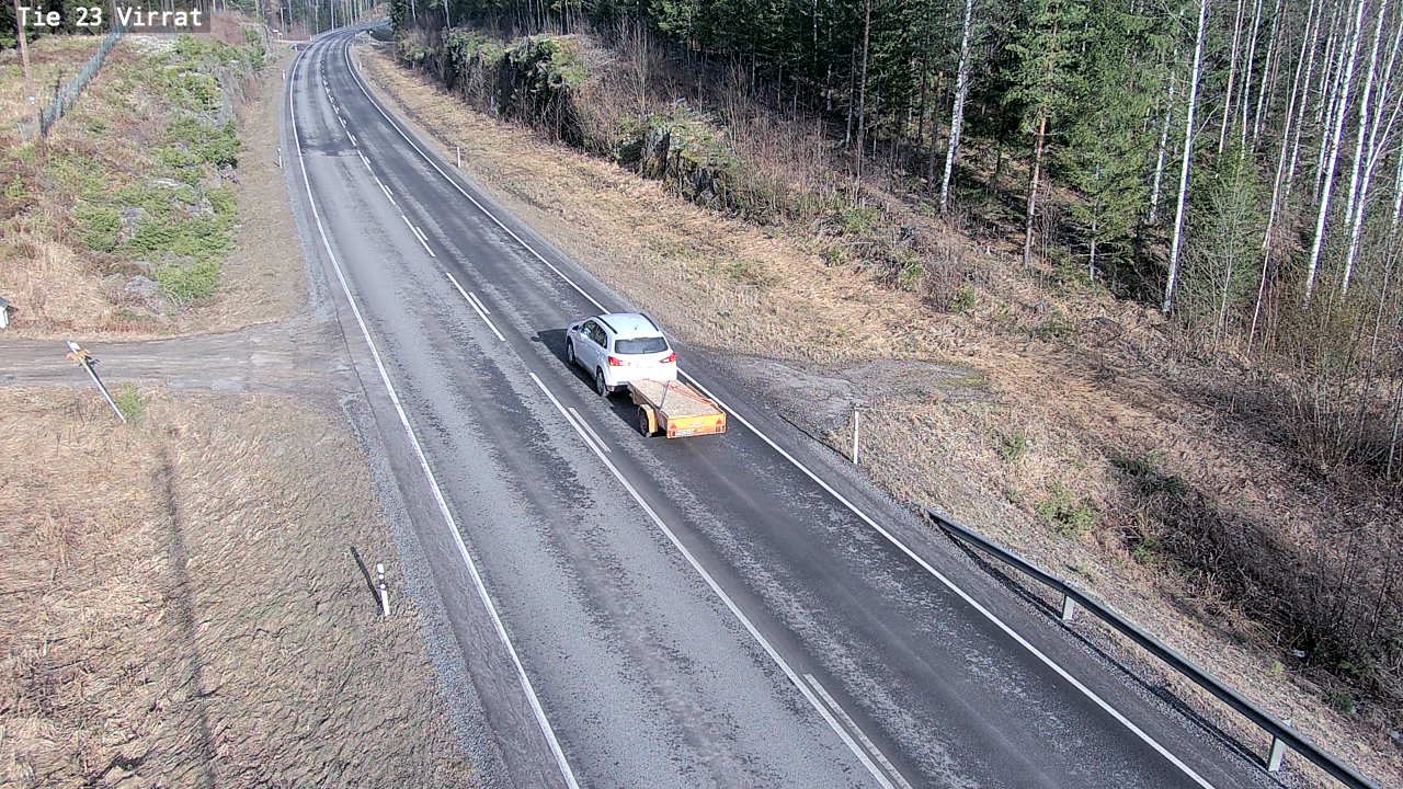 Weather Camera Image Väg 23 Virdois, Virrat, Pirkanmaa