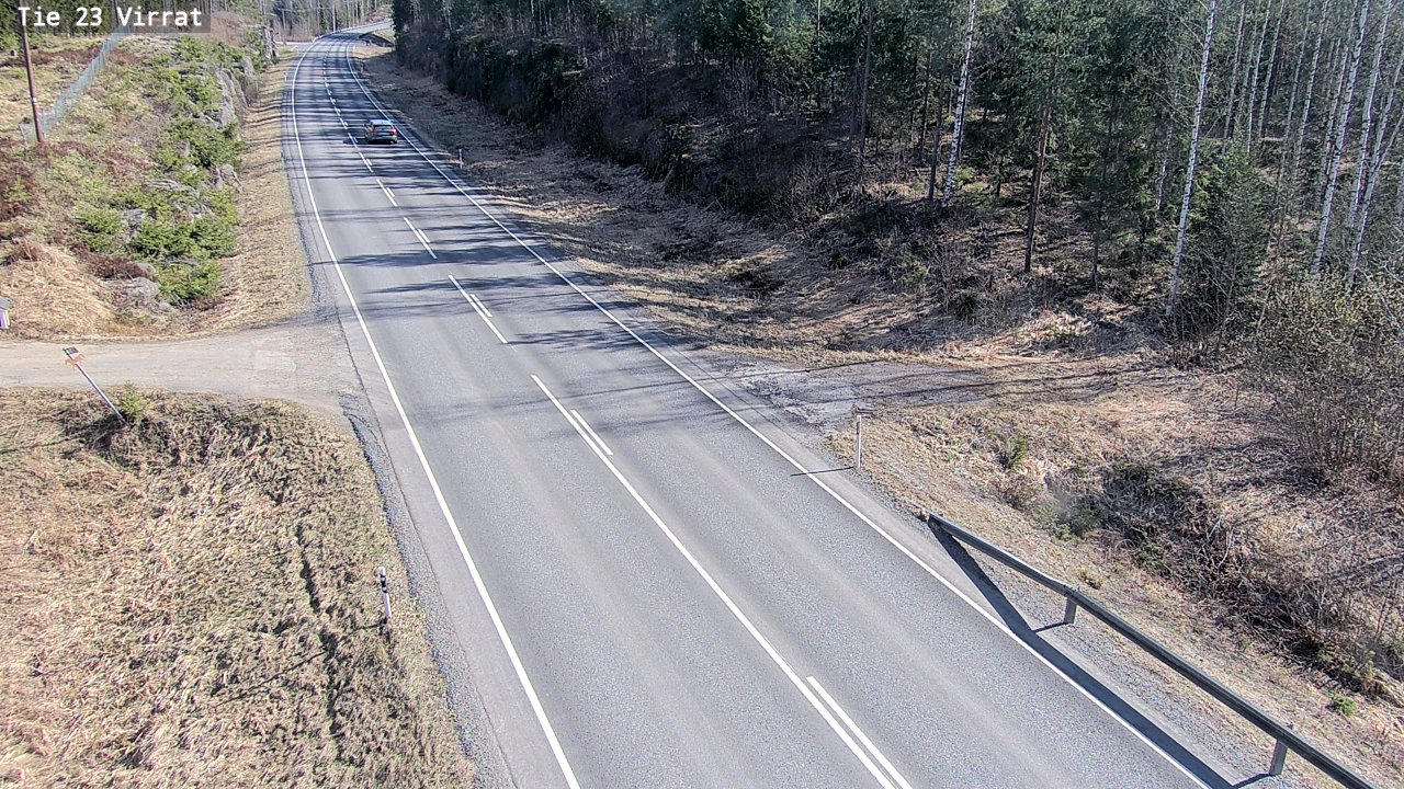 Weather Camera Image Väg 23 Virdois, Virrat, Pirkanmaa