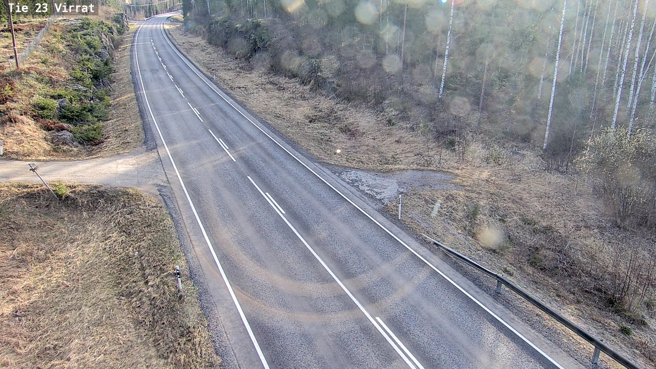 Weather Camera Image Väg 23 Virdois, Virrat, Pirkanmaa