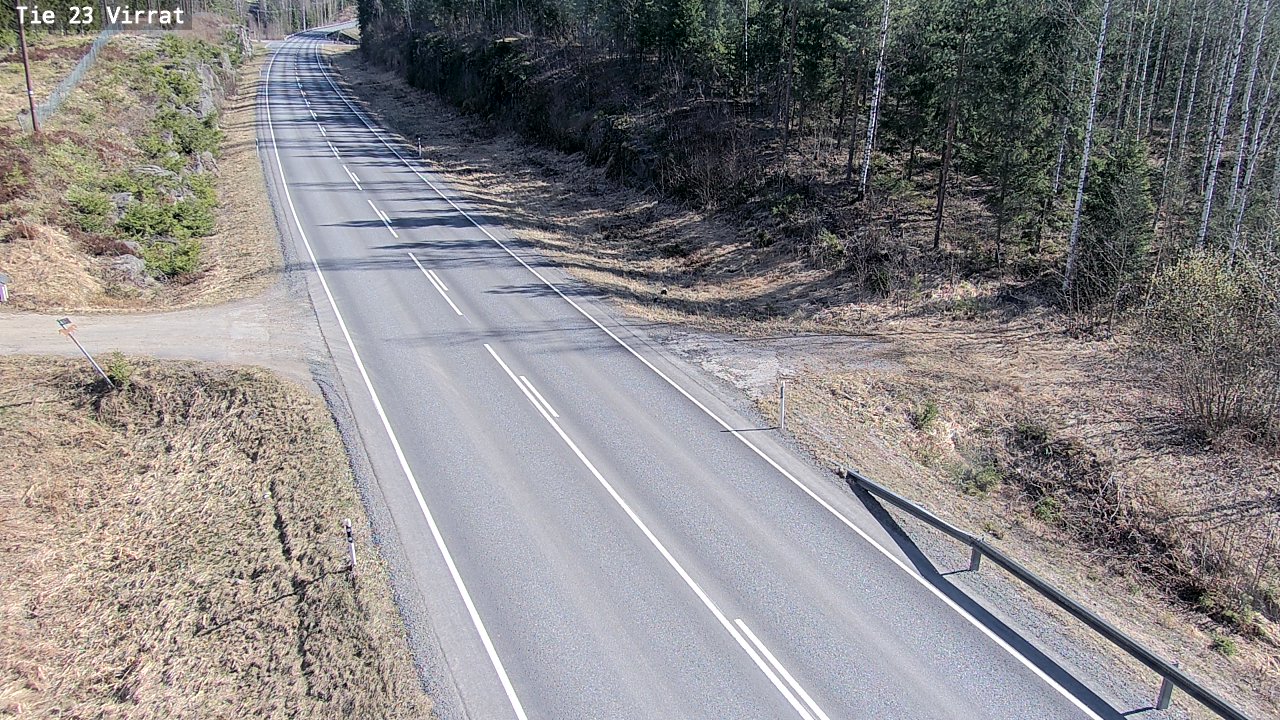 Weather Camera Image Väg 23 Virdois, Virrat, Pirkanmaa
