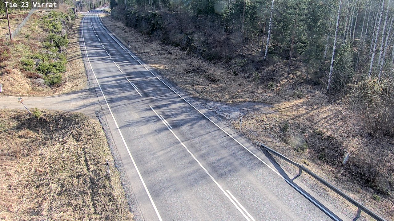 Weather Camera Image Väg 23 Virdois, Virrat, Pirkanmaa