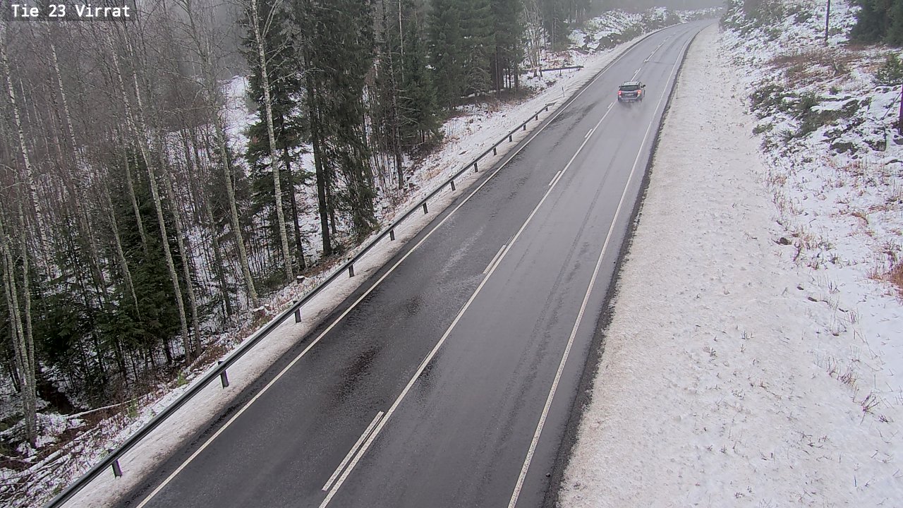 Weather Camera Image Väg 23 Virdois, Virrat, Pirkanmaa