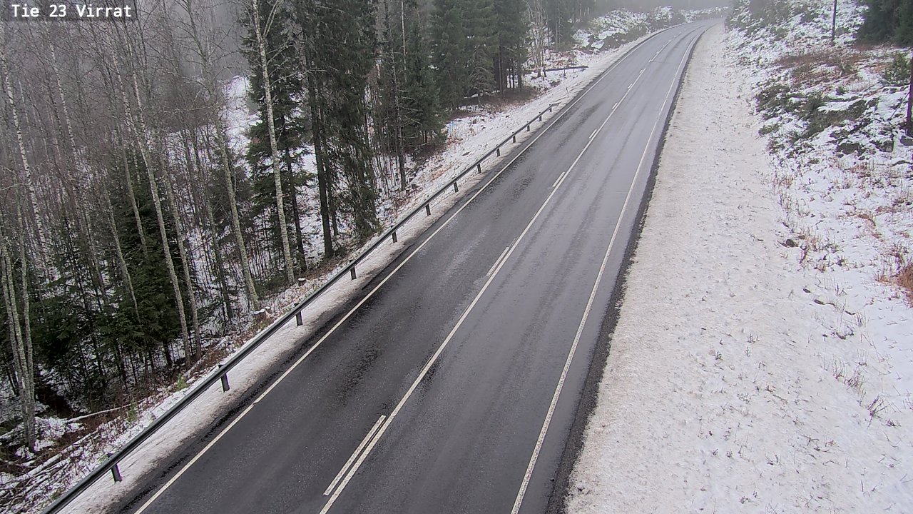 Weather Camera Image Väg 23 Virdois, Virrat, Pirkanmaa