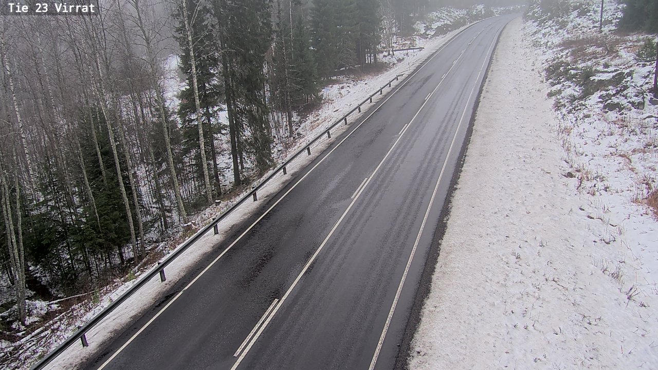 Weather Camera Image Väg 23 Virdois, Virrat, Pirkanmaa