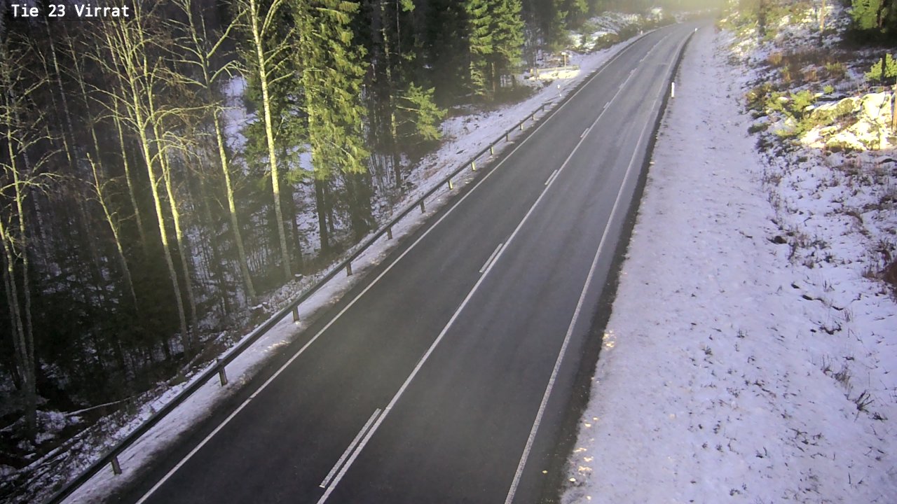 Weather Camera Image Väg 23 Virdois, Virrat, Pirkanmaa