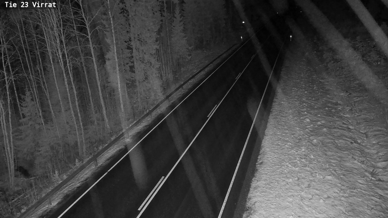 Weather Camera Image Väg 23 Virdois, Virrat, Pirkanmaa
