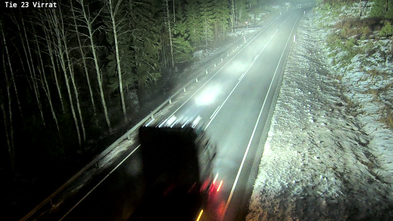 Weather Camera Image Väg 23 Virdois, Virrat, Pirkanmaa