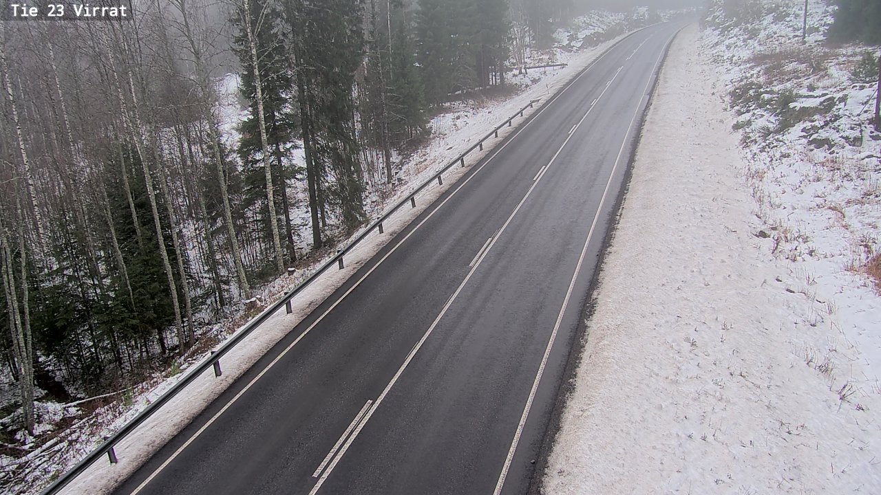 Weather Camera Image Väg 23 Virdois, Virrat, Pirkanmaa