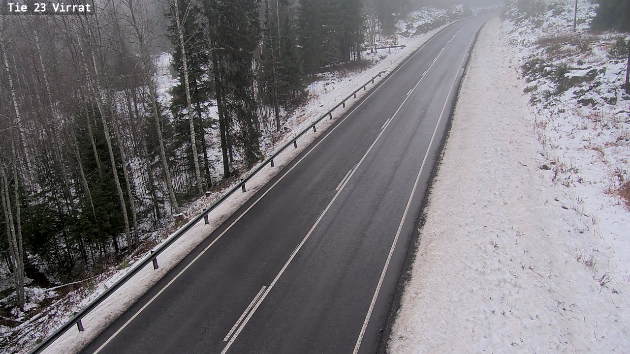 Weather Camera Image Väg 23 Virdois, Virrat, Pirkanmaa