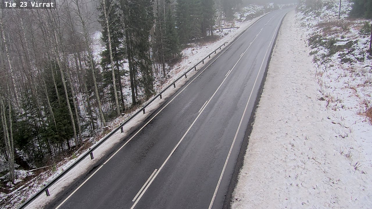 Weather Camera Image Väg 23 Virdois, Virrat, Pirkanmaa