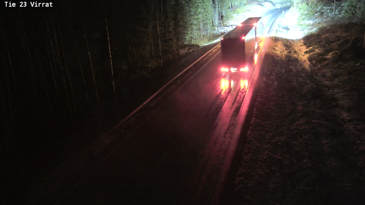 Weather Camera Image Väg 23 Virdois, Virrat, Pirkanmaa