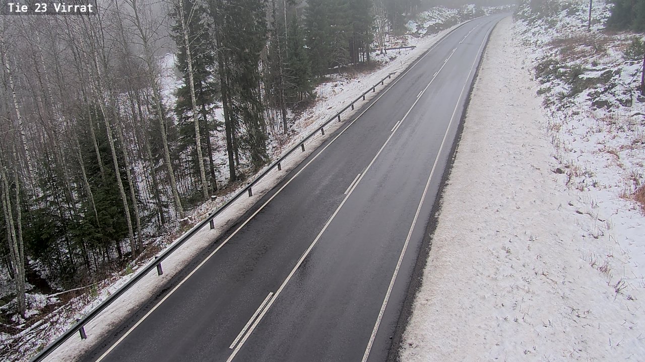 Weather Camera Image Väg 23 Virdois, Virrat, Pirkanmaa
