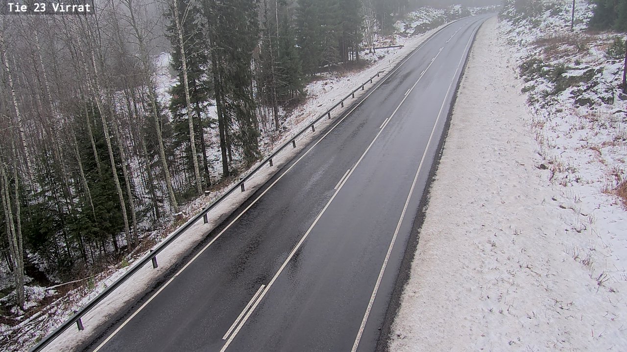 Weather Camera Image Väg 23 Virdois, Virrat, Pirkanmaa