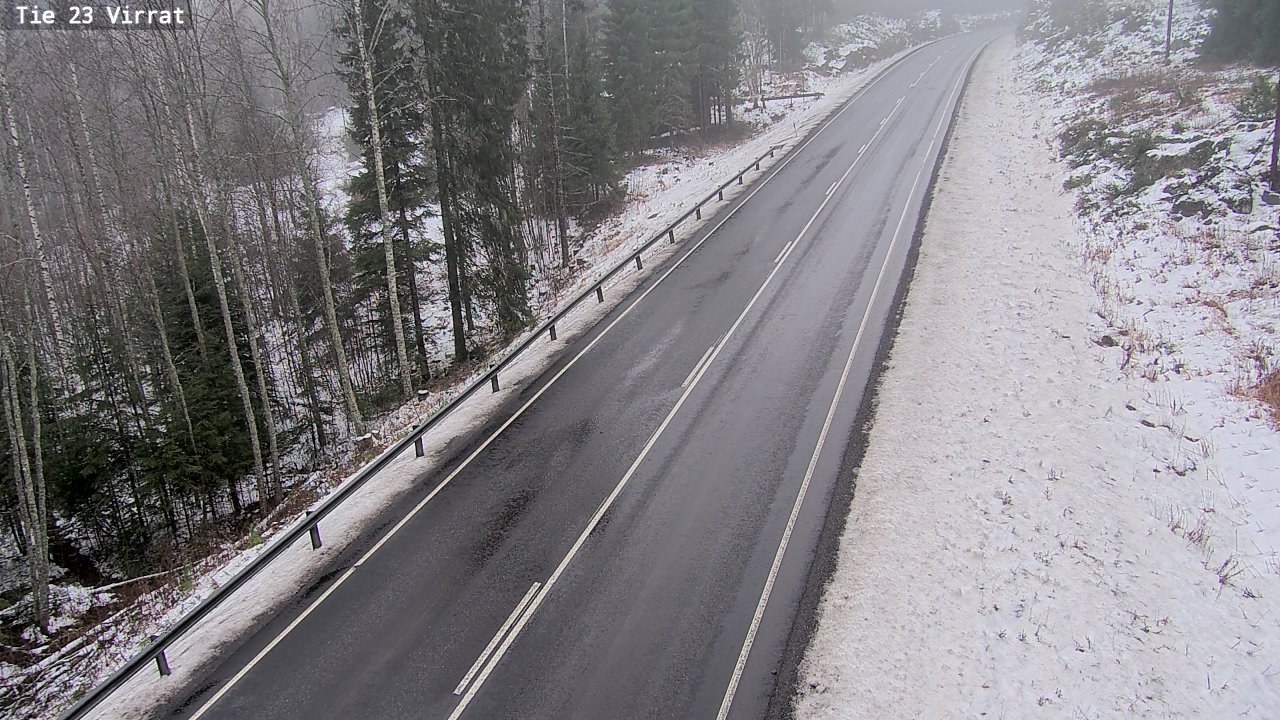 Weather Camera Image Väg 23 Virdois, Virrat, Pirkanmaa